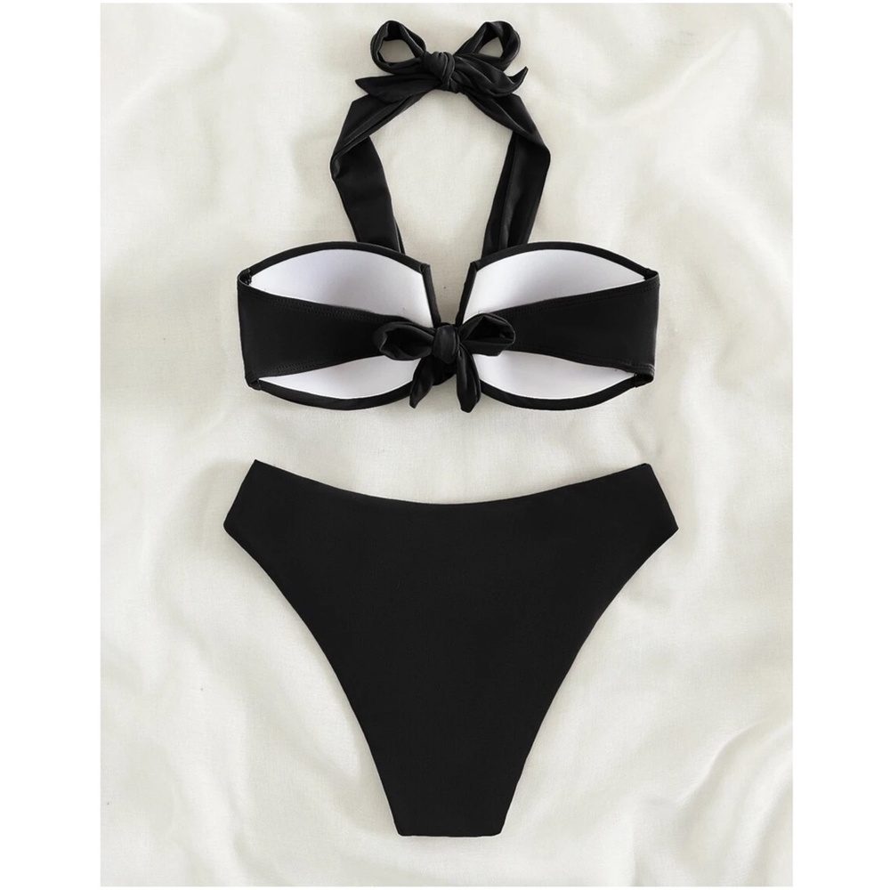 Twisted halter Top Cheeky Bikini Swim Beach - Picture 6 of 12